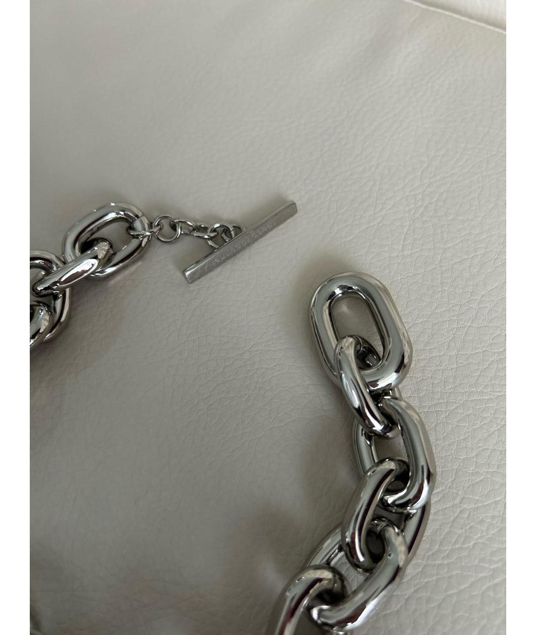 PACO RABANNE Серебряное колье, фото 4