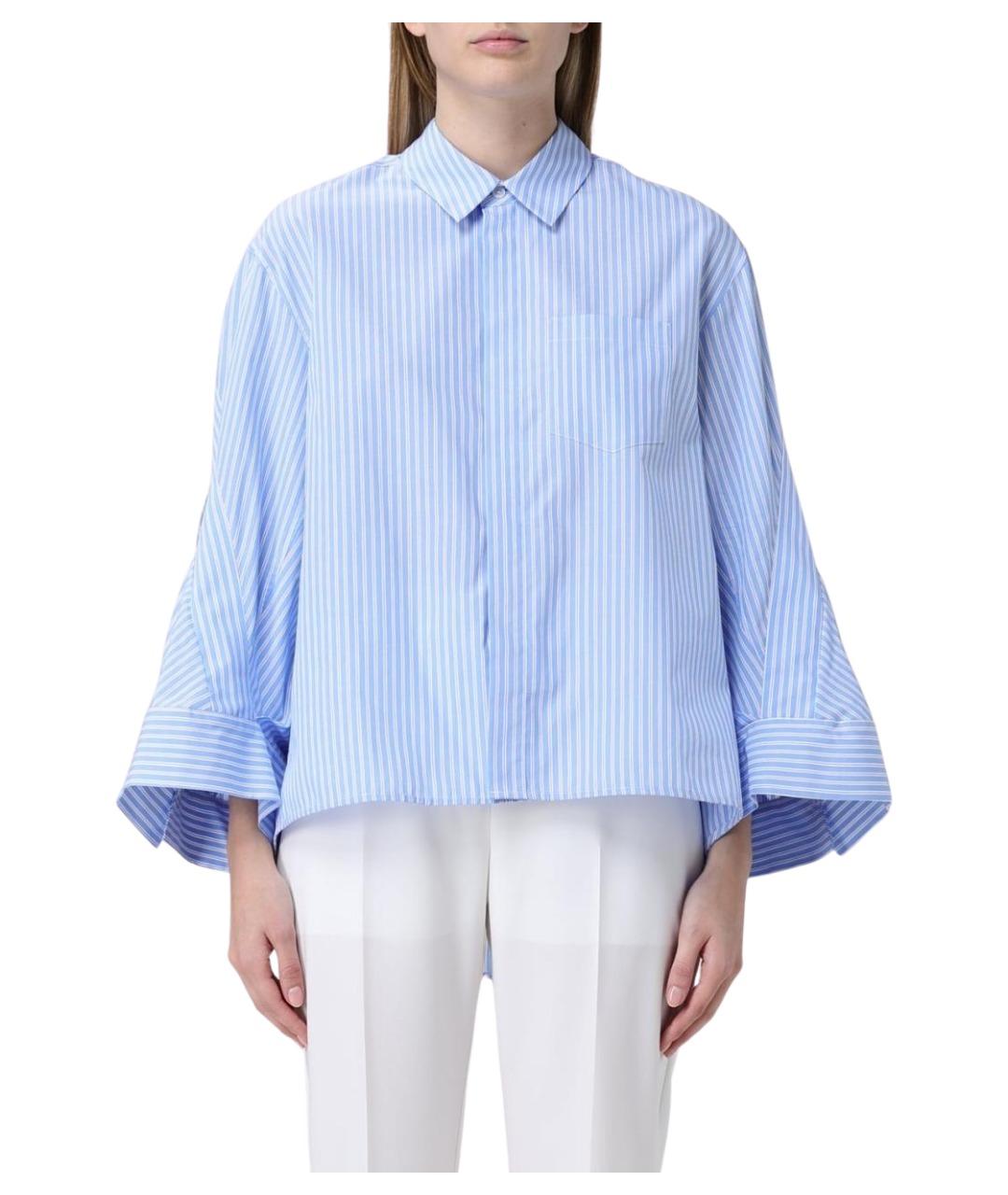 MEIMEIJ Голубая хлопковая рубашка, фото 1