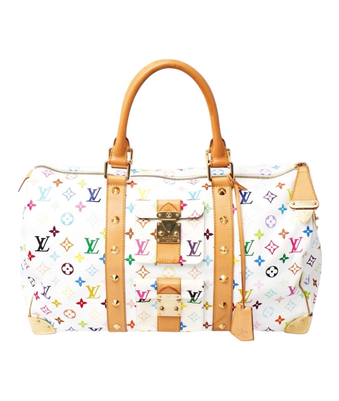 LOUIS VUITTON Белая дорожная/спортивная сумка, фото 1