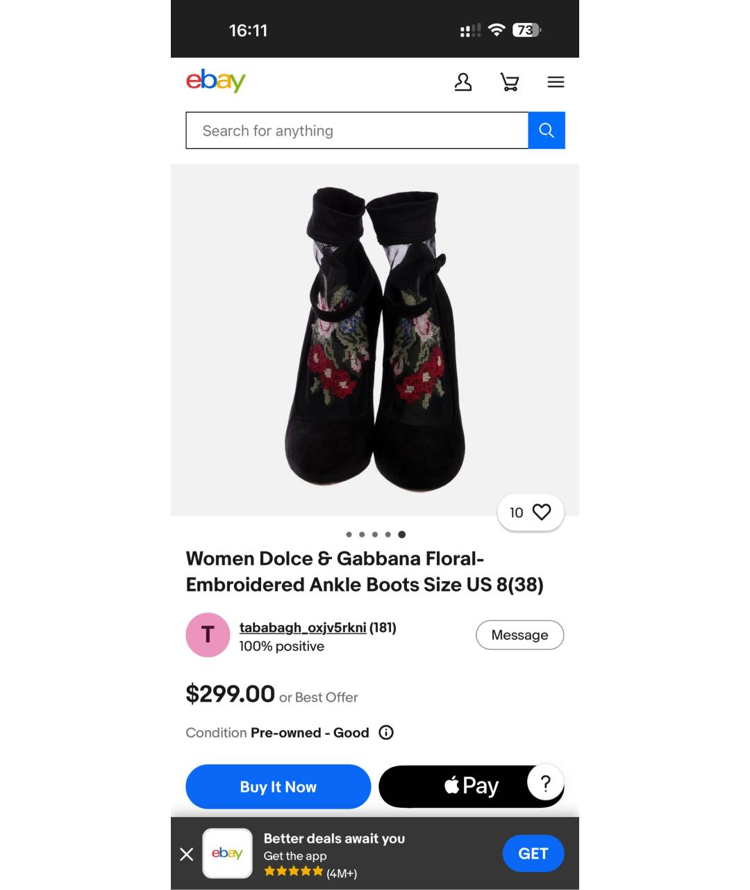 DOLCE&GABBANA Черные замшевые туфли, фото 7