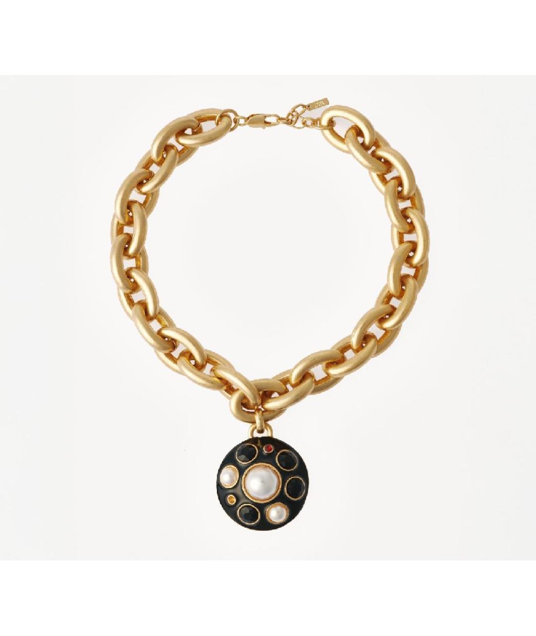 WILLY CHAVARRIA Золотое металлическое колье, фото 6