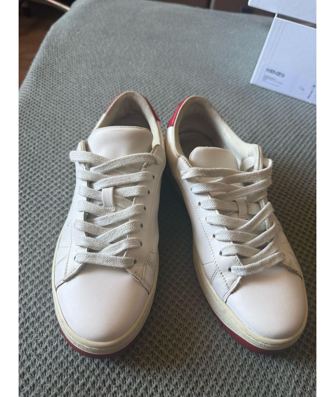 KENZO Мульти кожаные кеды, фото 2