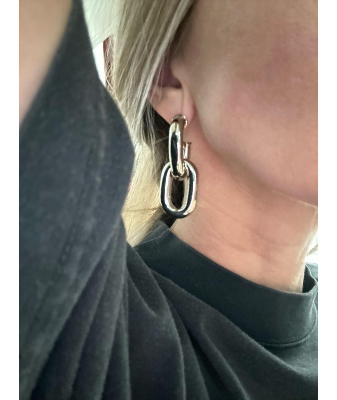 PACO RABANNE Серебряные серьги, фото 4