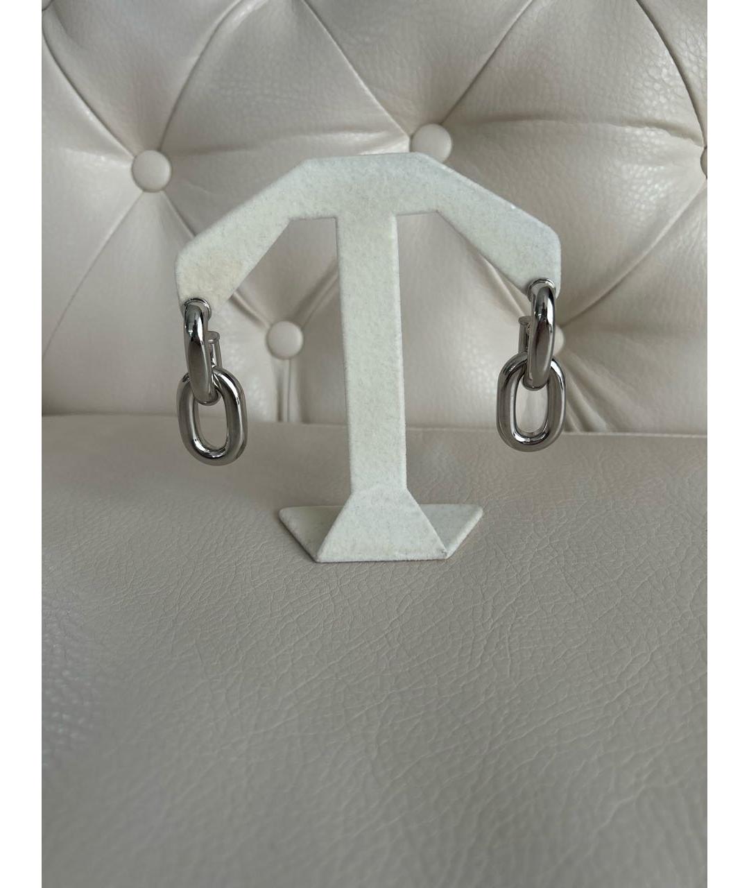 PACO RABANNE Серебряные серьги, фото 8