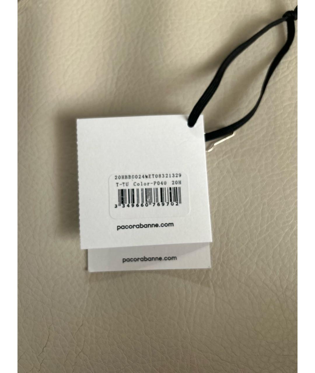 PACO RABANNE Серебряные серьги, фото 5