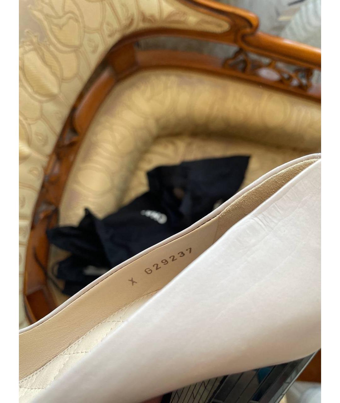 CHANEL Кожаные туфли, фото 8