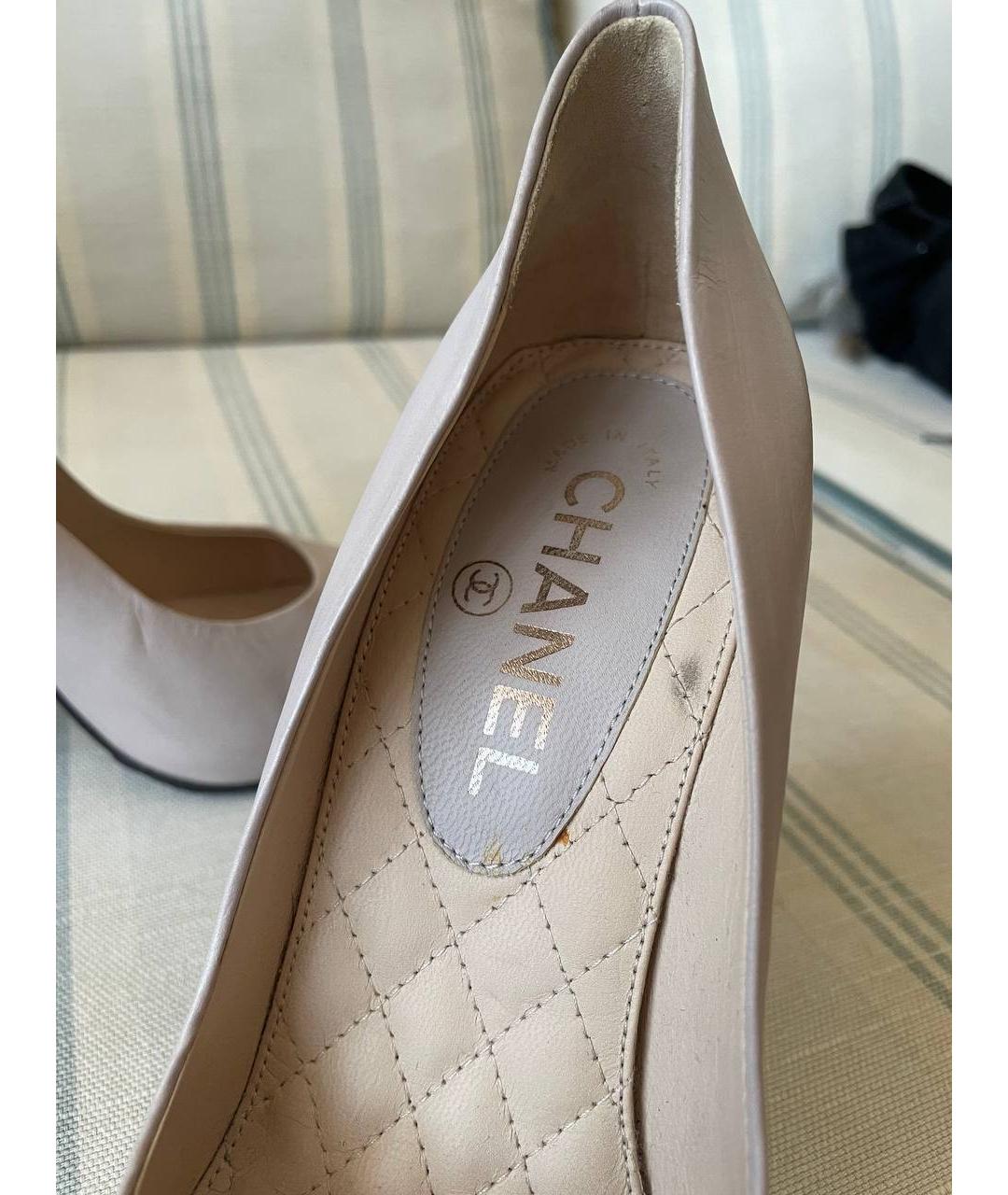 CHANEL Кожаные туфли, фото 7