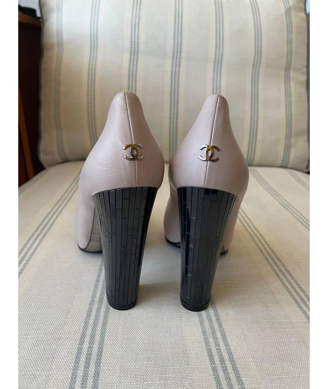 CHANEL Кожаные туфли, фото 4