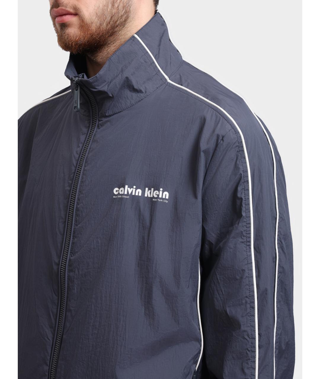 CALVIN KLEIN Темно-синяя куртка, фото 4