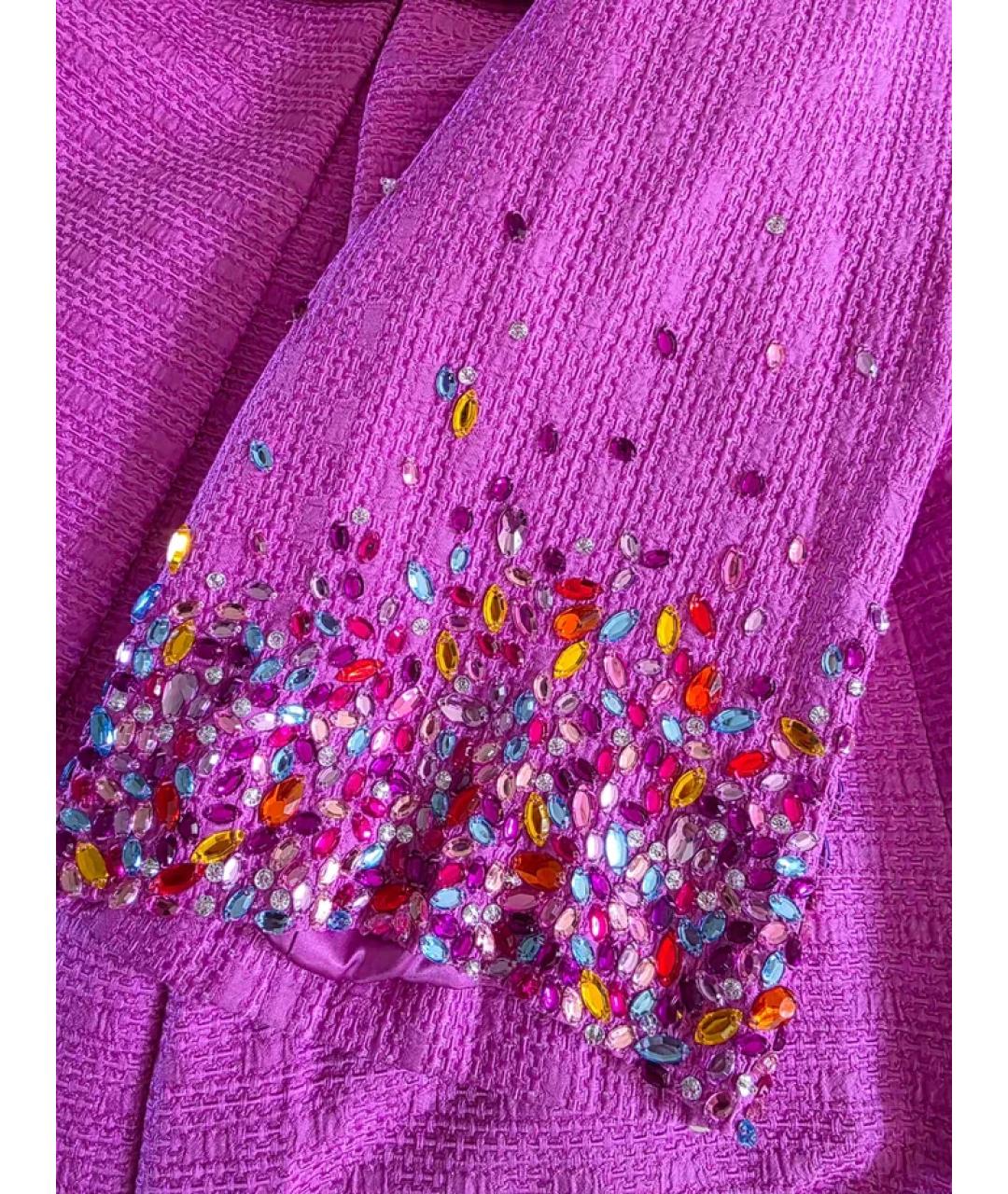 CHRISTIAN DIOR Розовое шелковое пальто, фото 4