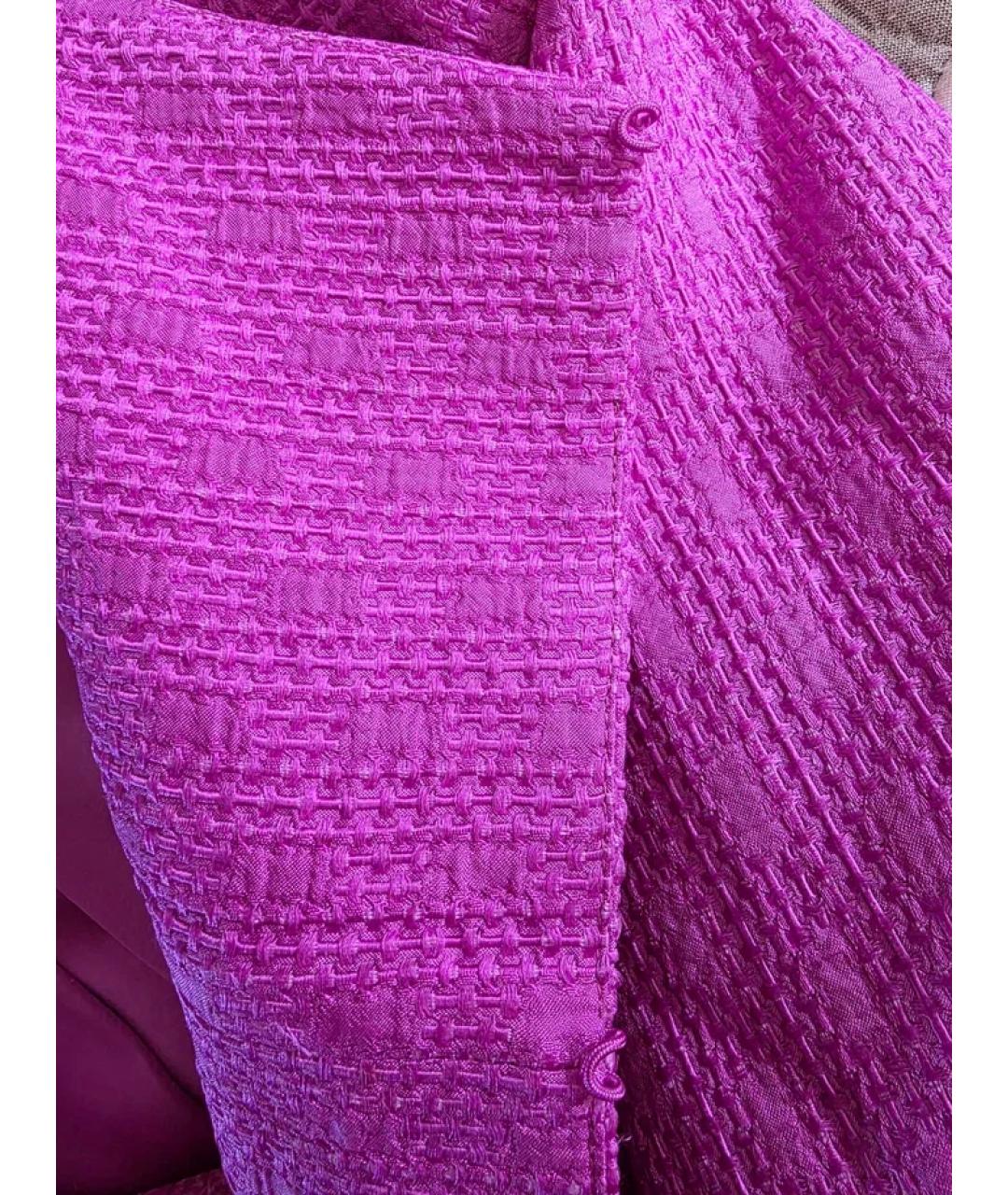 CHRISTIAN DIOR Розовое шелковое пальто, фото 6