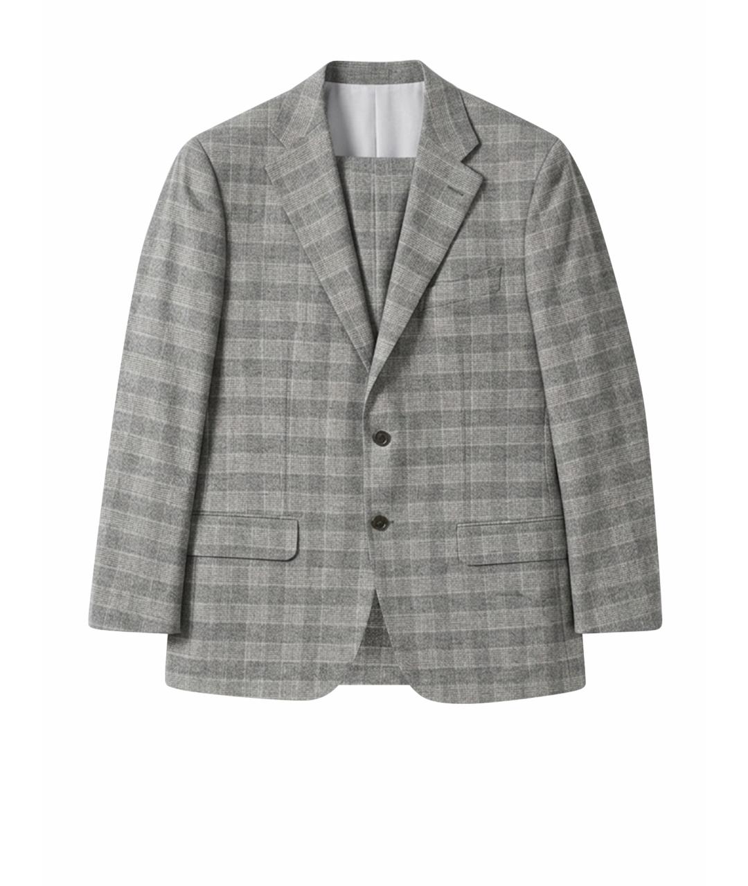 KITON Бежевый классический костюм, фото 1