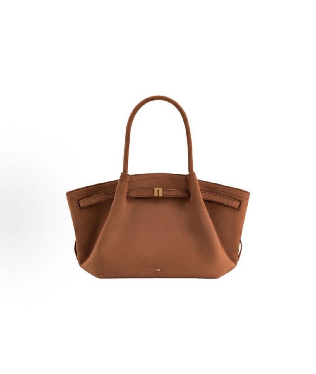 JW PEI Коричневая замшевая сумка тоут, фото 2