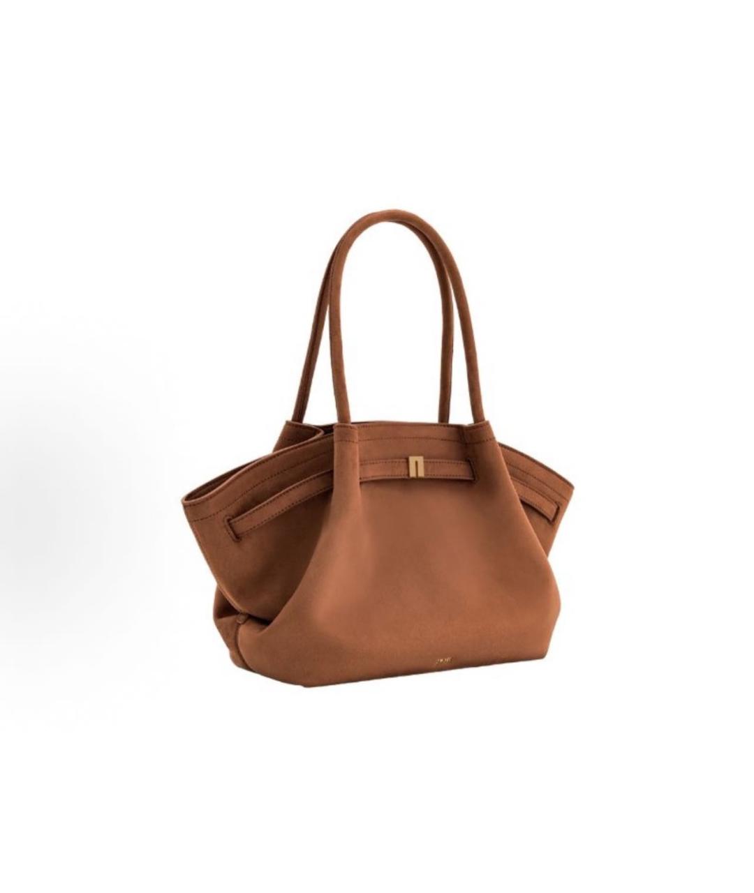 JW PEI Коричневая замшевая сумка тоут, фото 3