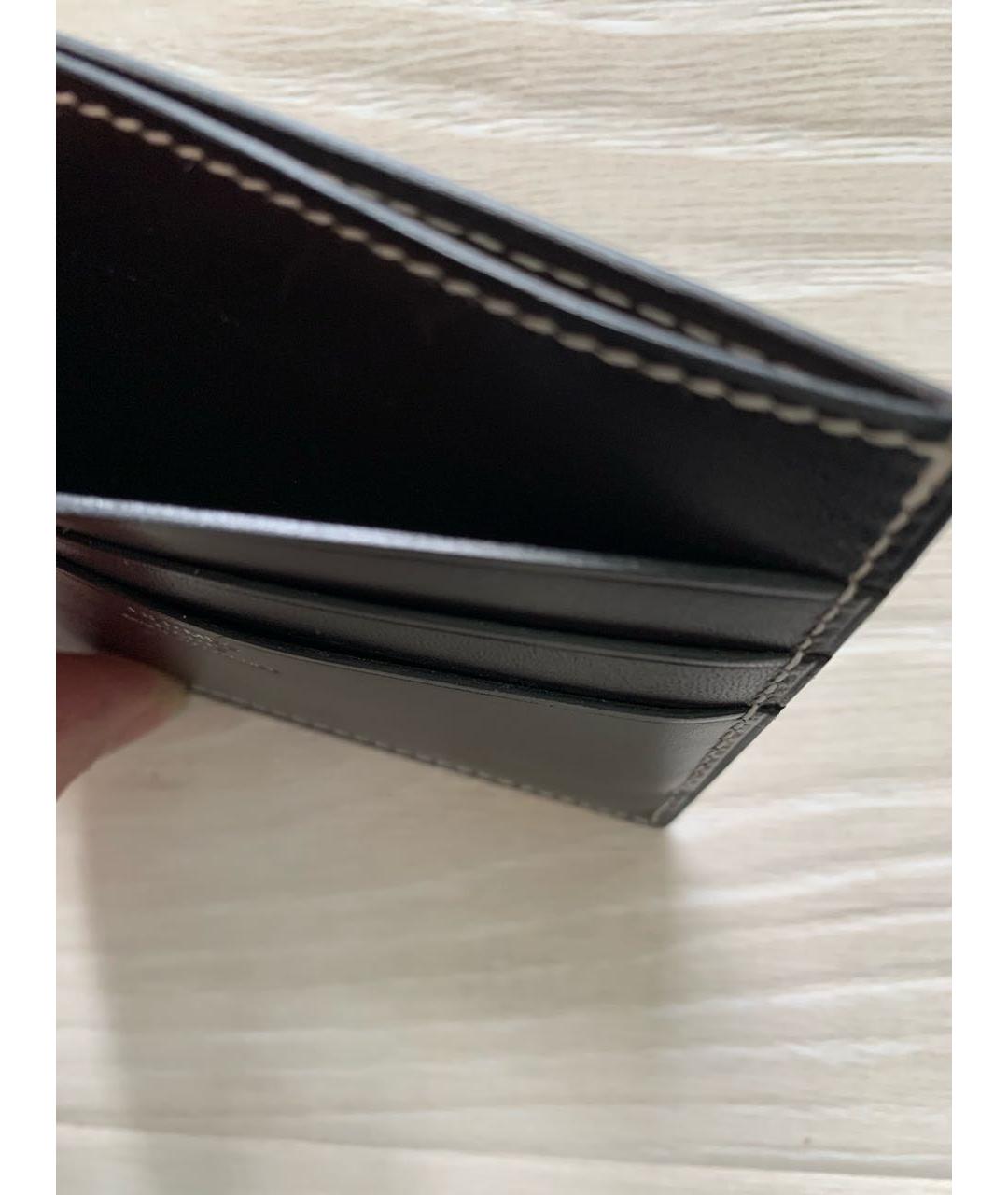 HERMES Коричневый кожаный кардхолдер, фото 4