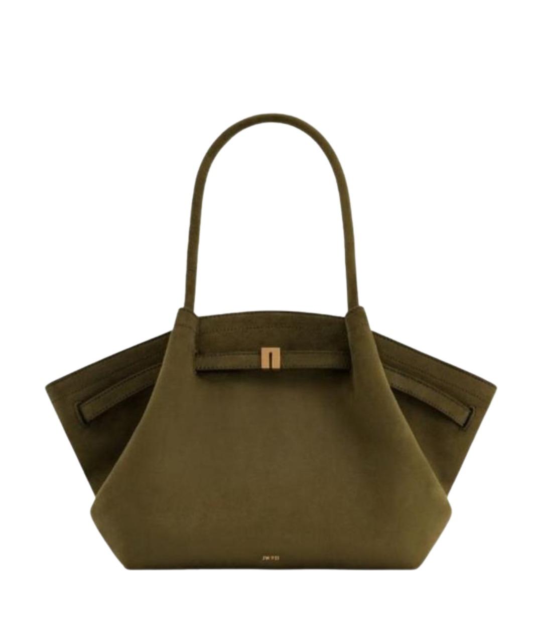JW PEI Хаки замшевая сумка тоут, фото 1