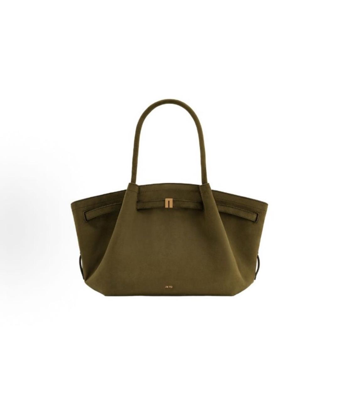 JW PEI Хаки замшевая сумка тоут, фото 2