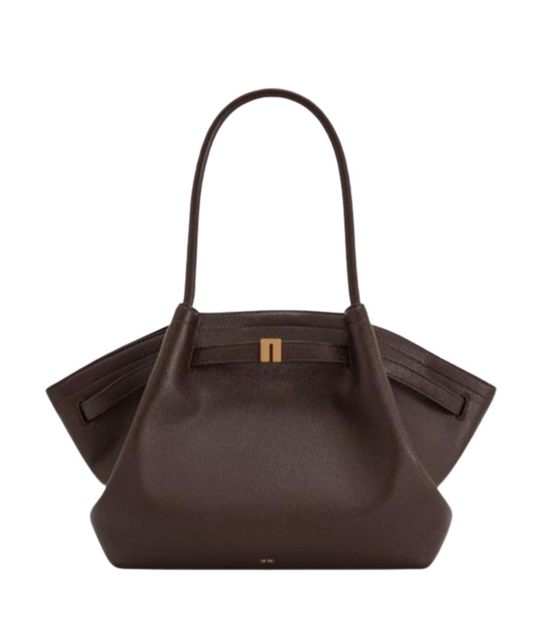 JW PEI Коричневая кожаная сумка тоут, фото 1