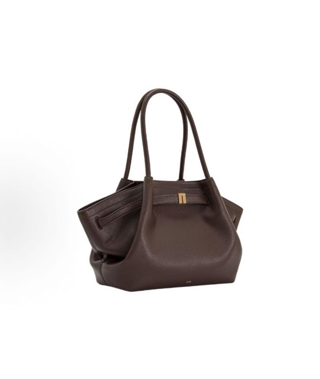 JW PEI Коричневая кожаная сумка тоут, фото 4