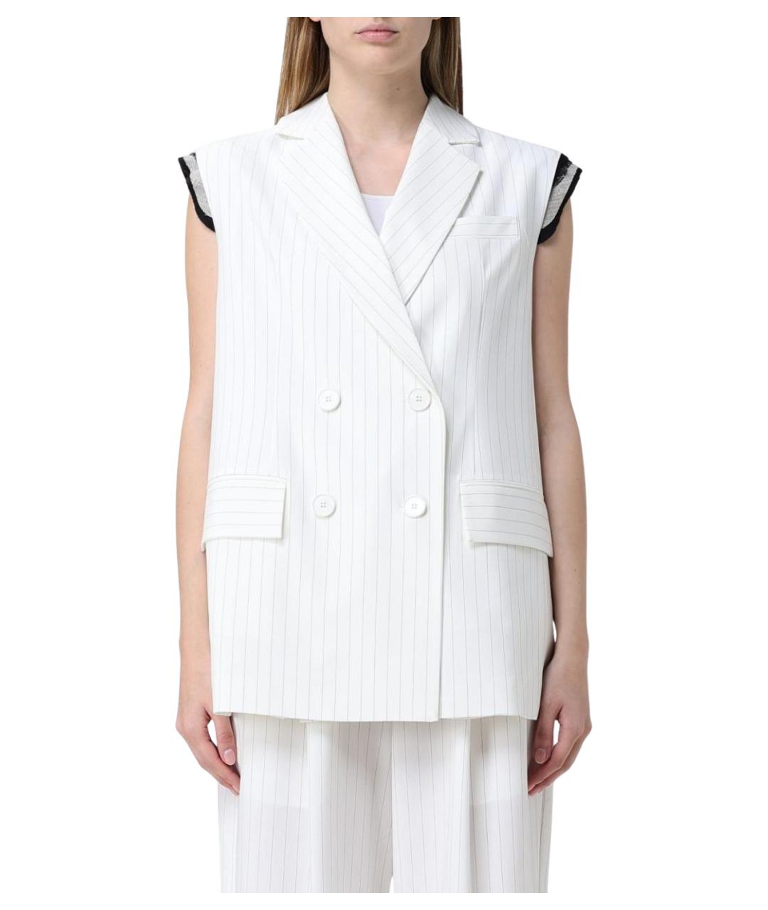 MEIMEIJ Белый жилет, фото 1