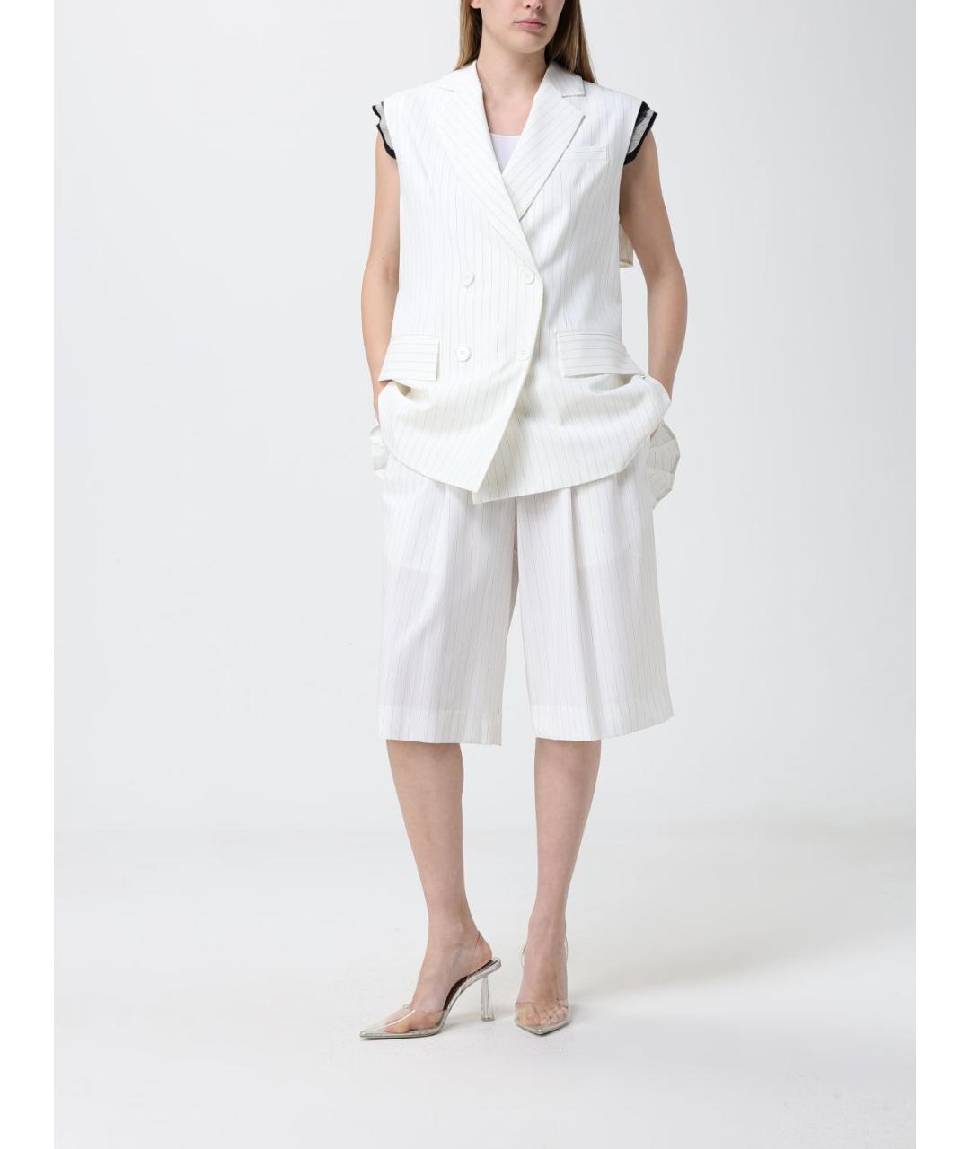 MEIMEIJ Белый жилет, фото 2