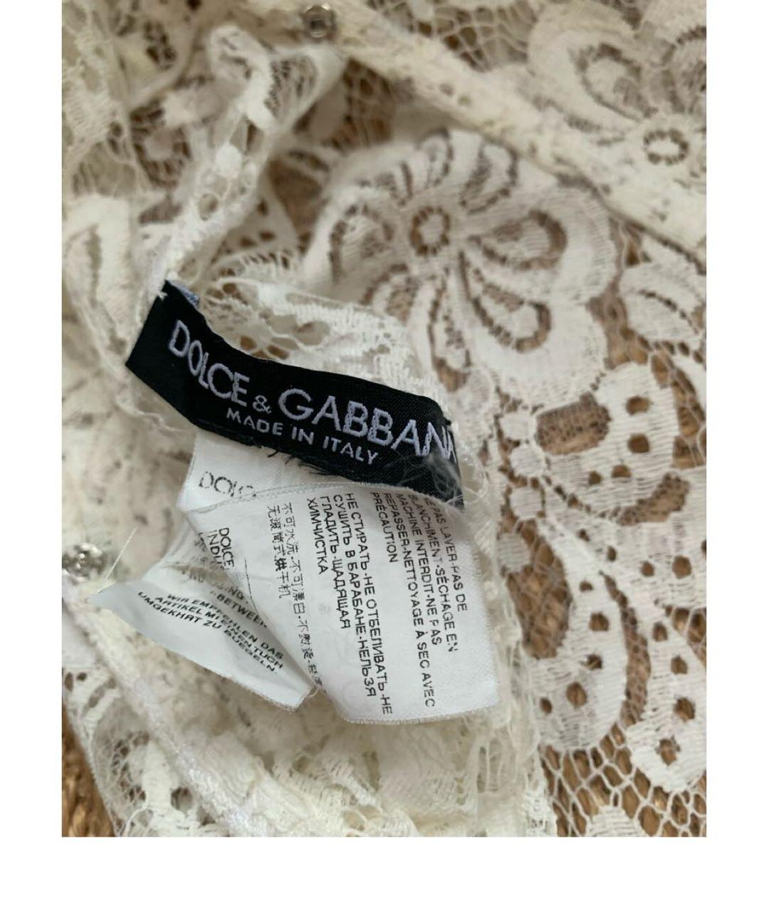 DOLCE&GABBANA Белая блузы, фото 2