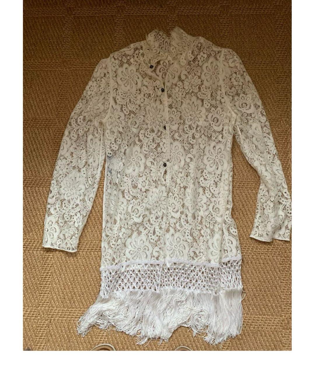 DOLCE&GABBANA Белая блузы, фото 3