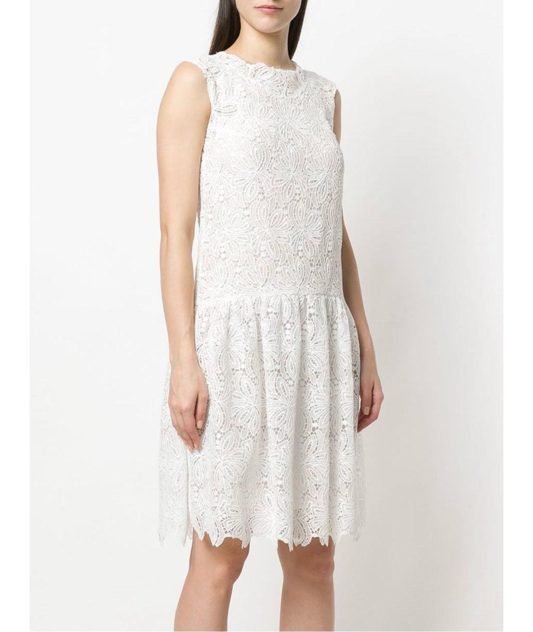 ERMANNO SCERVINO Белое полиэстеровое повседневное платье, фото 3