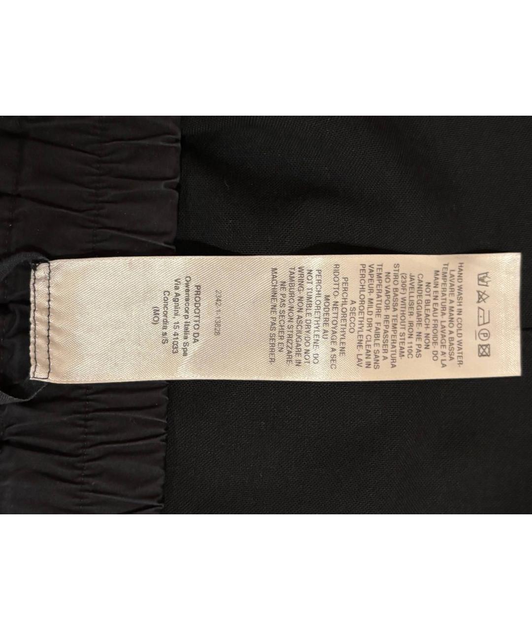 RICK OWENS Черные полиэстеровые шорты, фото 5