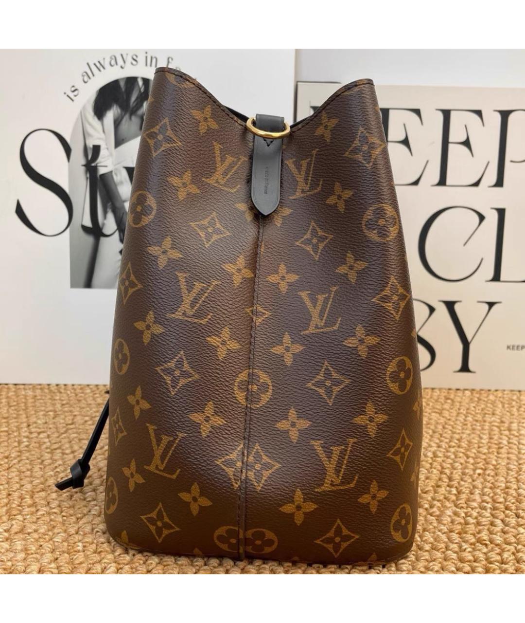 LOUIS VUITTON Коричневая сумка через плечо, фото 4