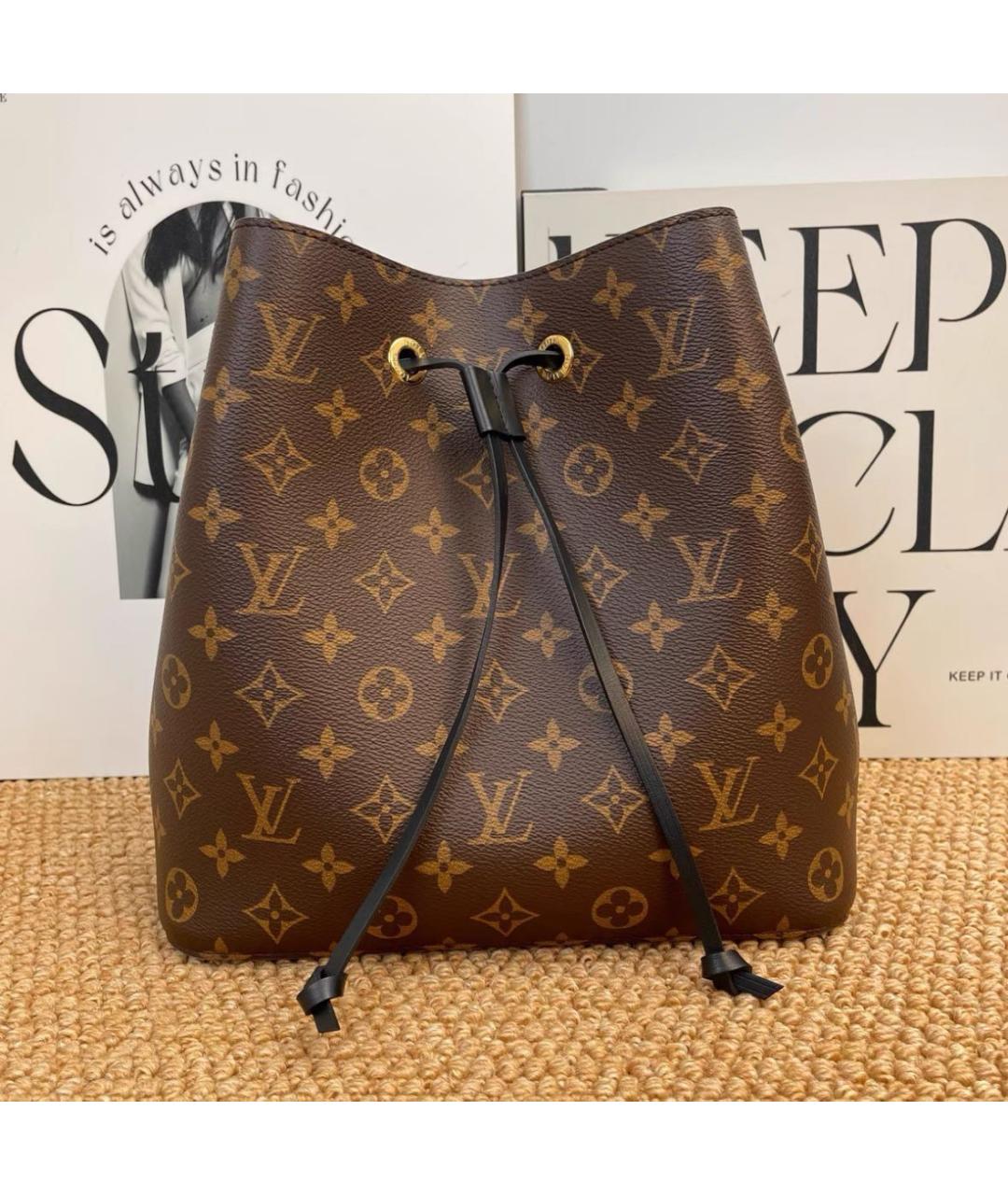 LOUIS VUITTON Коричневая сумка через плечо, фото 2