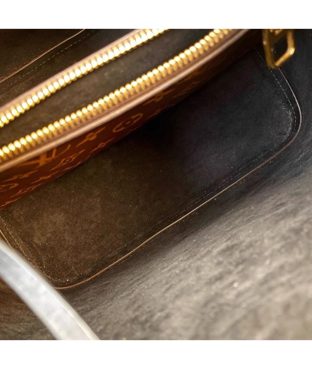 LOUIS VUITTON Коричневая сумка через плечо, фото 5