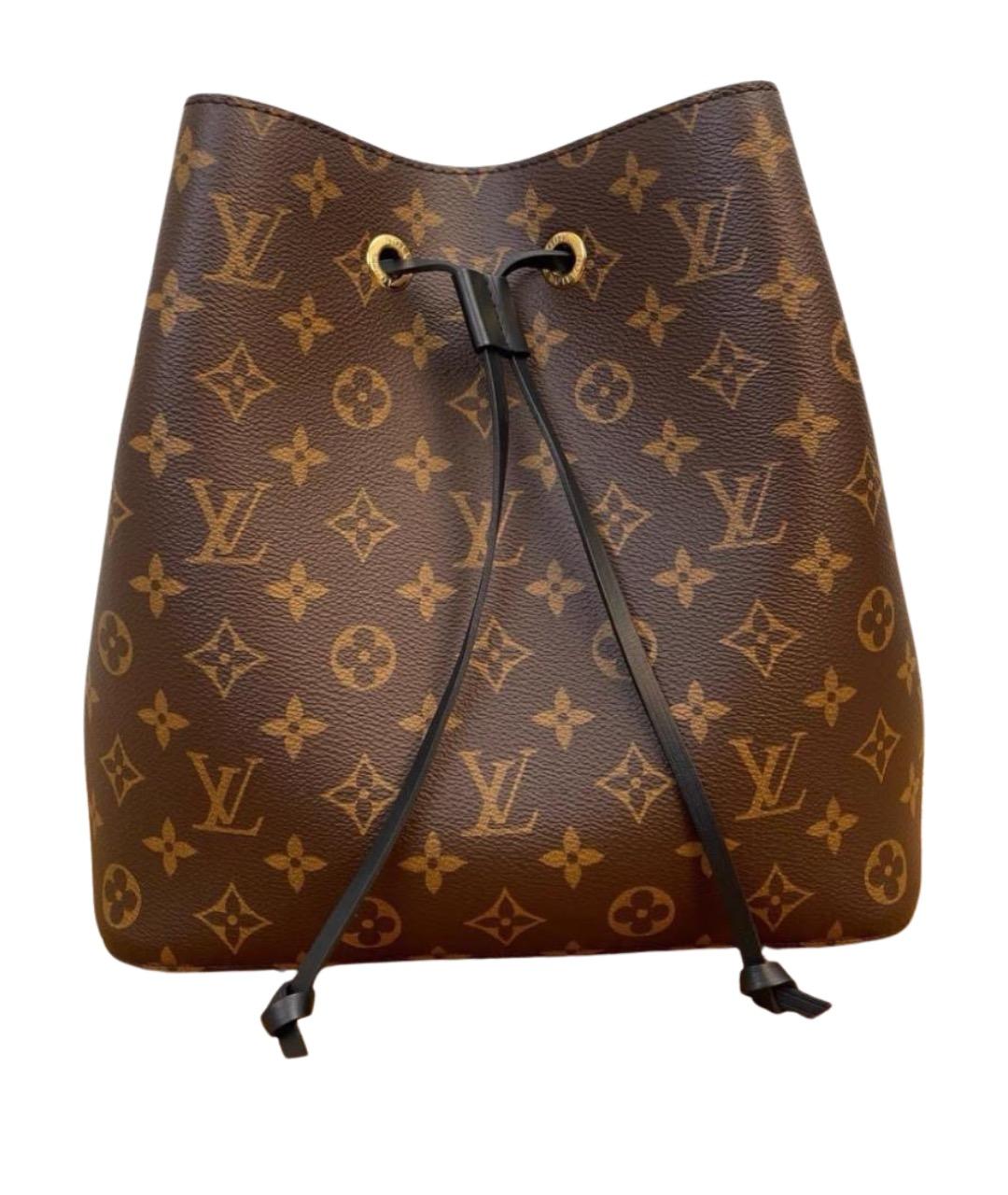 LOUIS VUITTON Коричневая сумка через плечо, фото 1