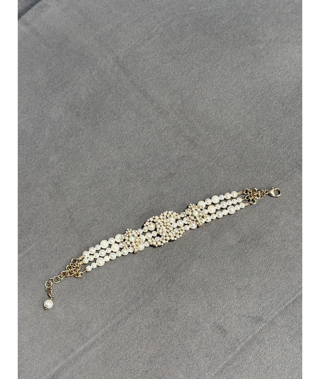 CHANEL Белый браслет, фото 6
