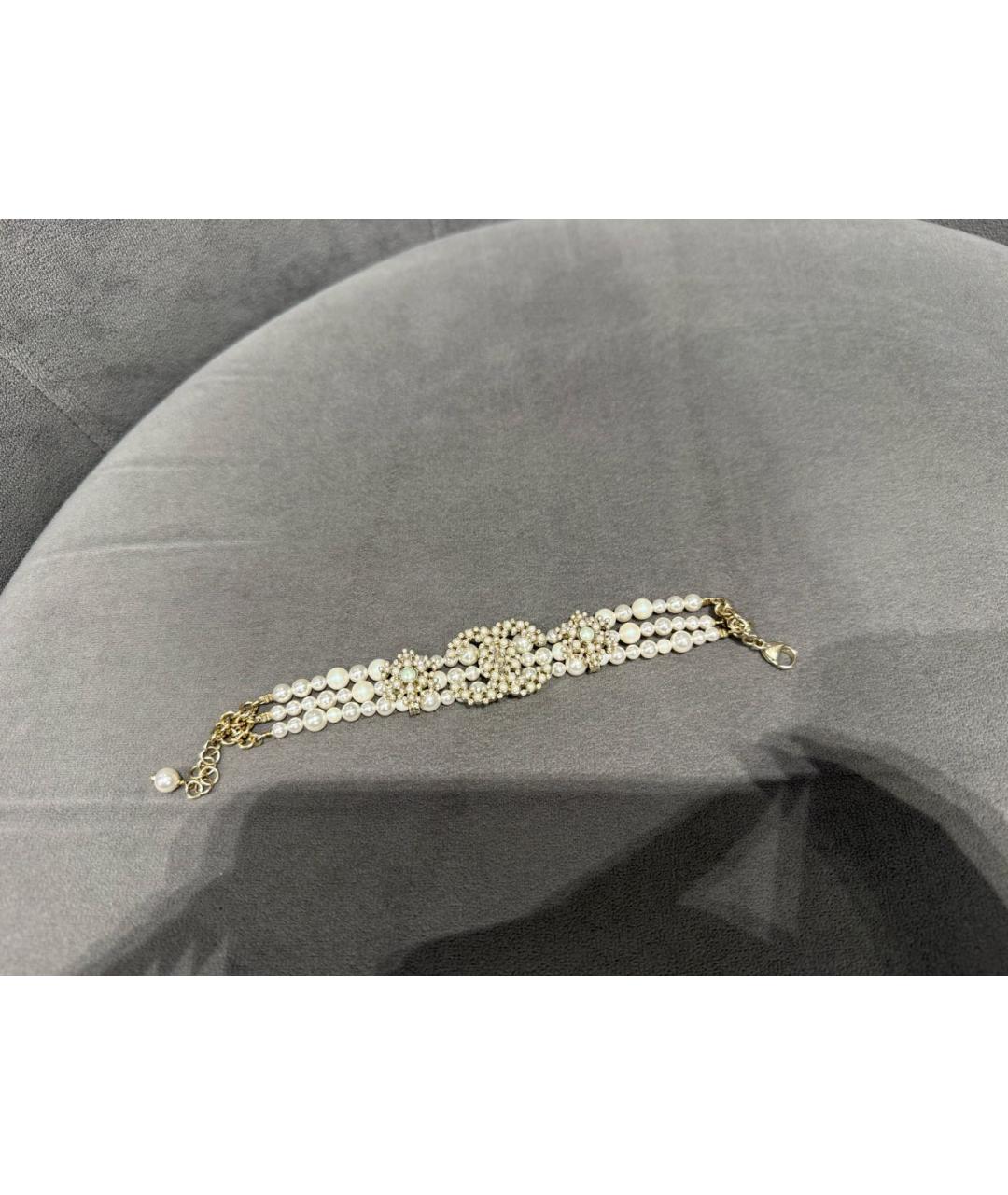 CHANEL Белый браслет, фото 2