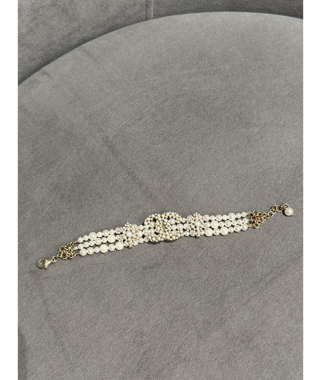 CHANEL Белый браслет, фото 4