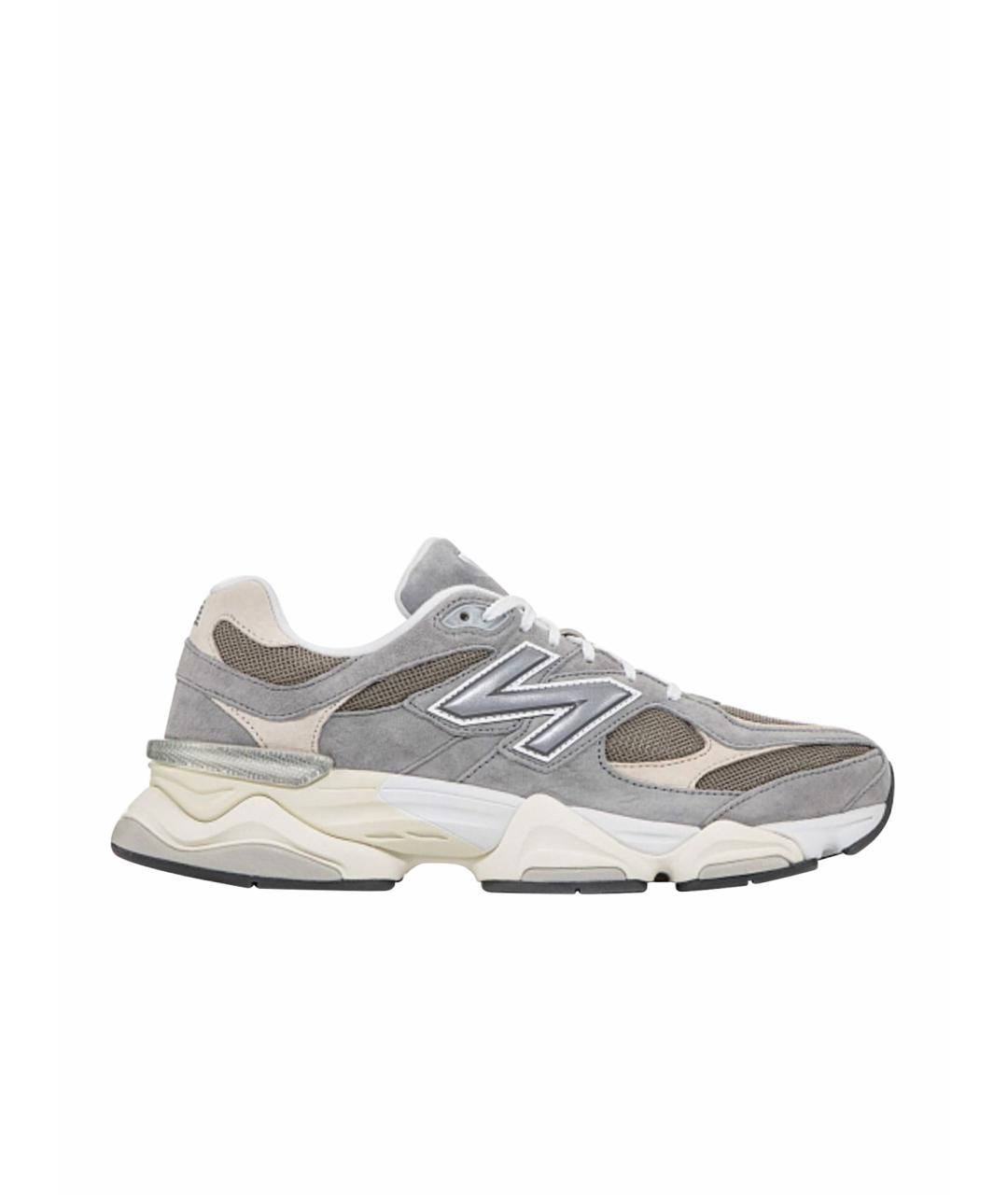 NEW BALANCE Бежевые замшевые кроссовки, фото 1
