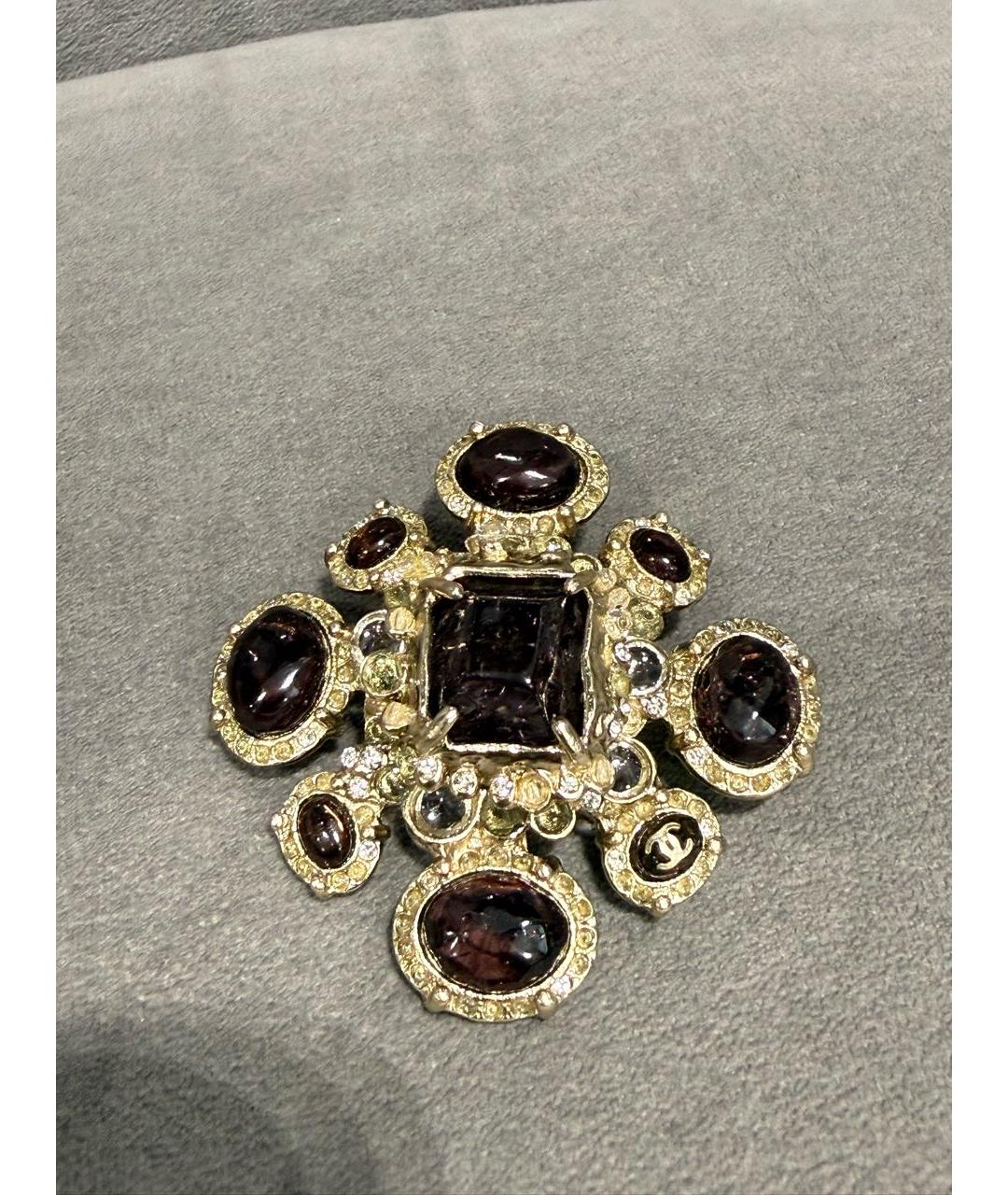CHANEL Металлическая булавка / брошь, фото 2