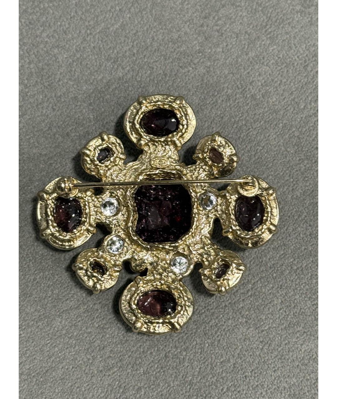 CHANEL Металлическая булавка / брошь, фото 4