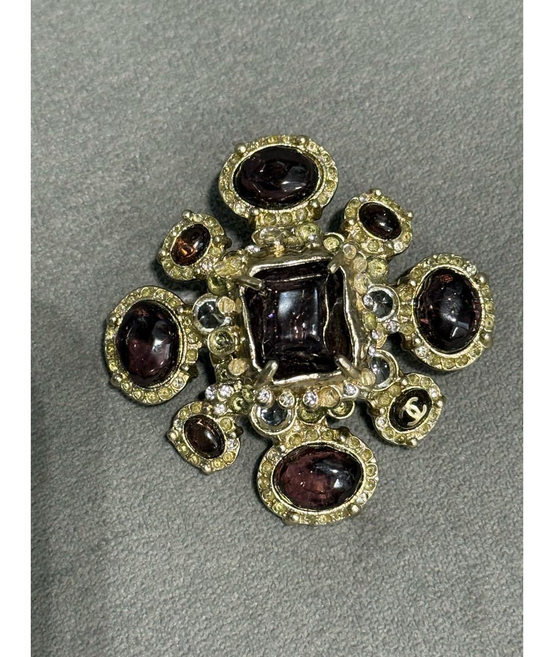 CHANEL Металлическая булавка / брошь, фото 5