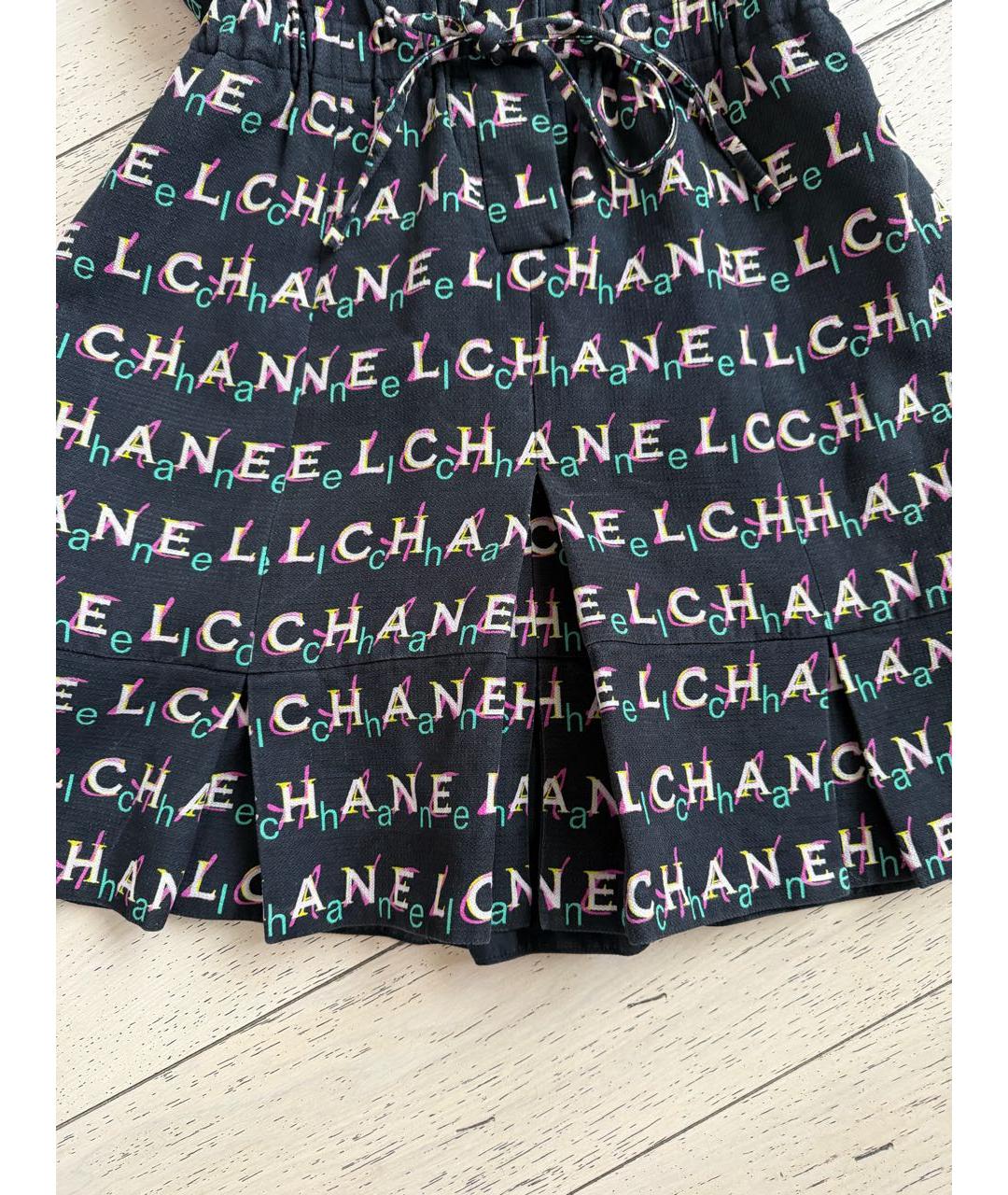 CHANEL Мульти шелковое повседневное платье, фото 3