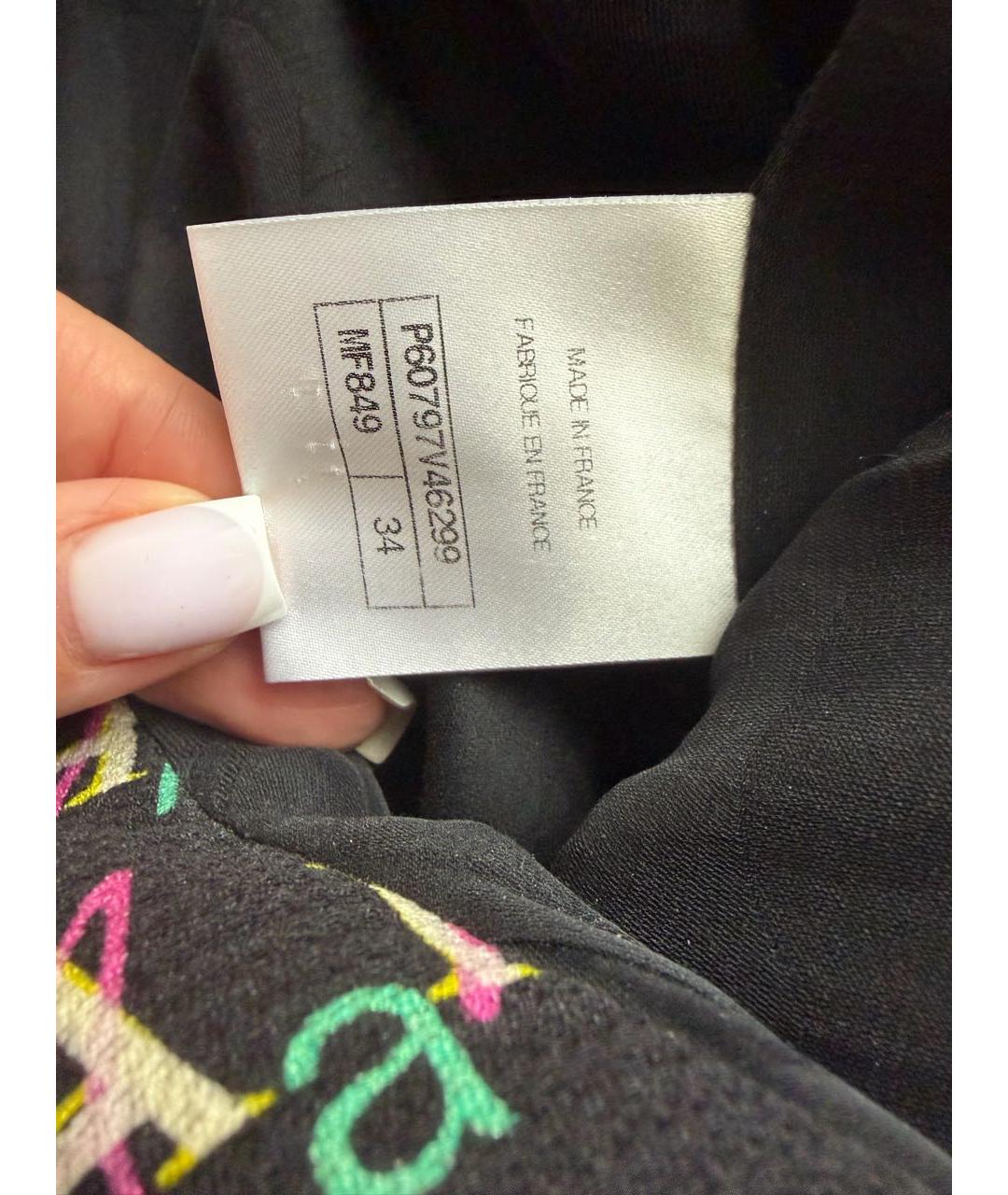 CHANEL Мульти шелковое повседневное платье, фото 5