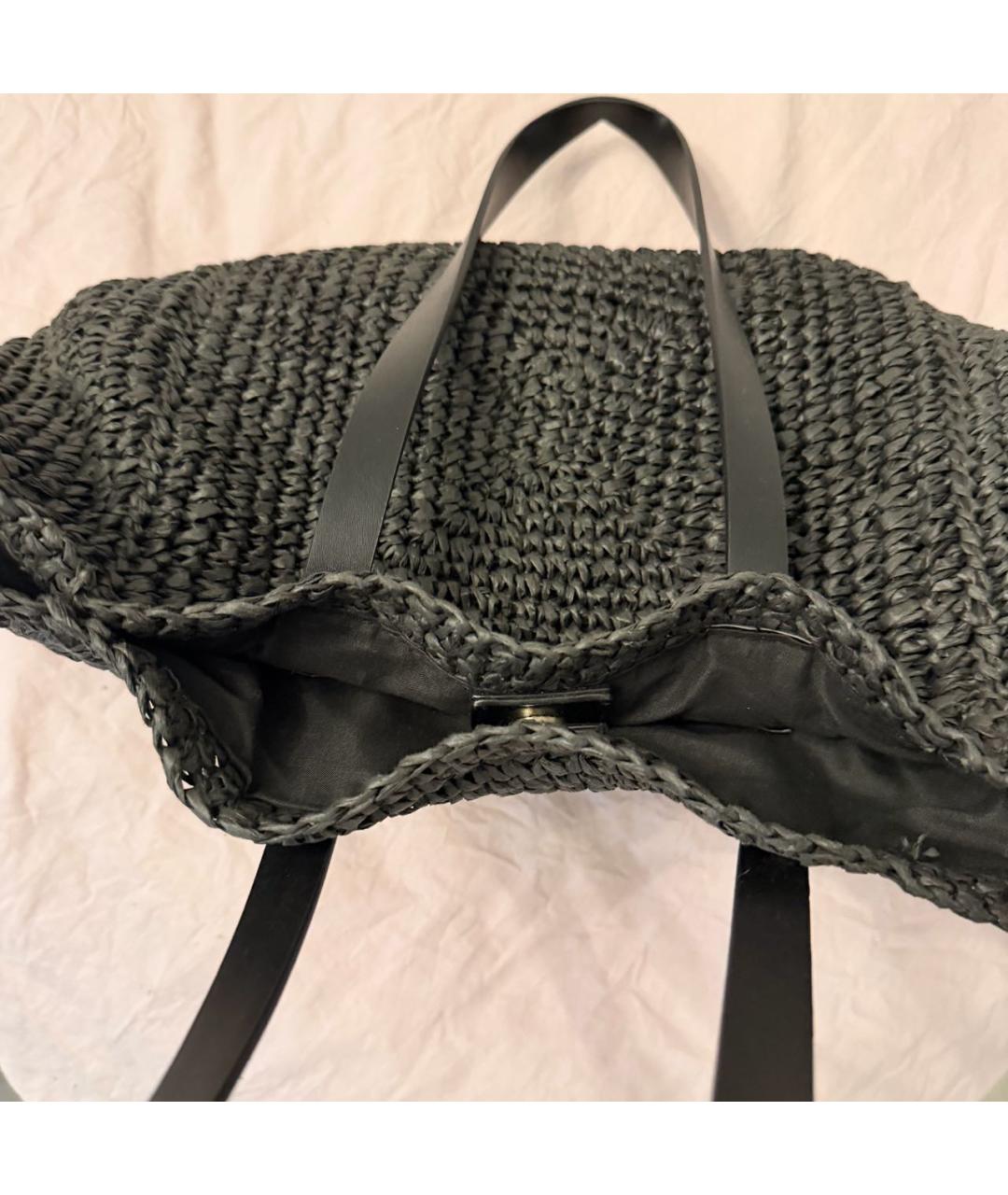 DKNY Черная пляжная сумка, фото 5