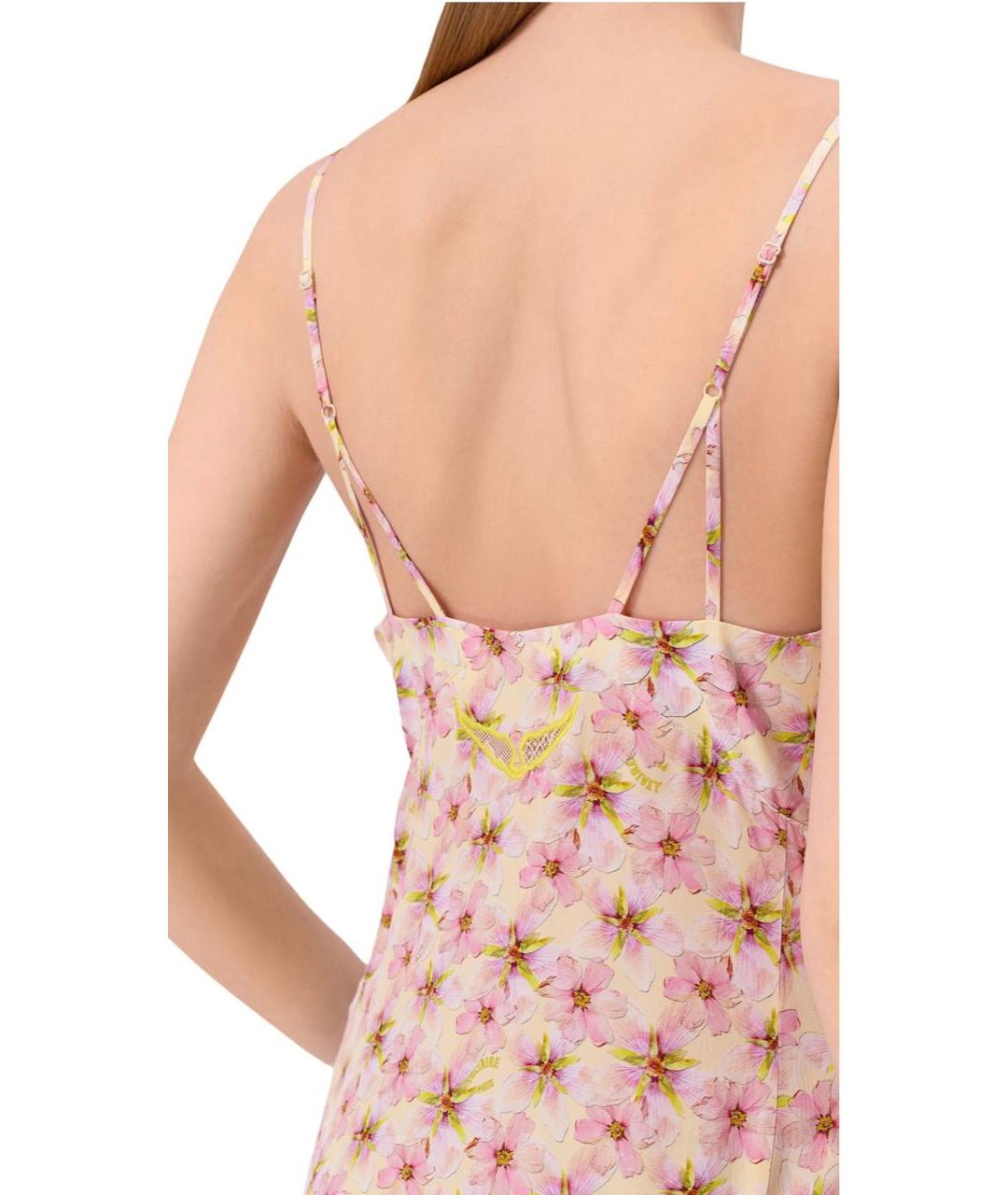 ZADIG & VOLTAIRE Бежевый вискозный сарафан, фото 4