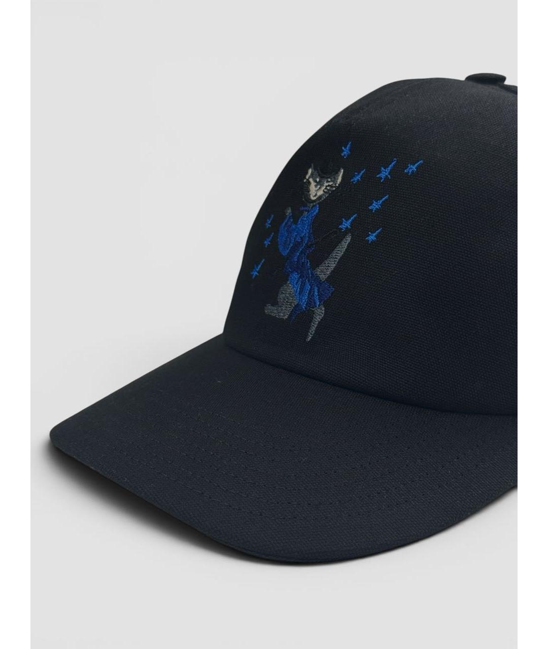 CANALI Черная хлопковая кепка/бейсболка, фото 2