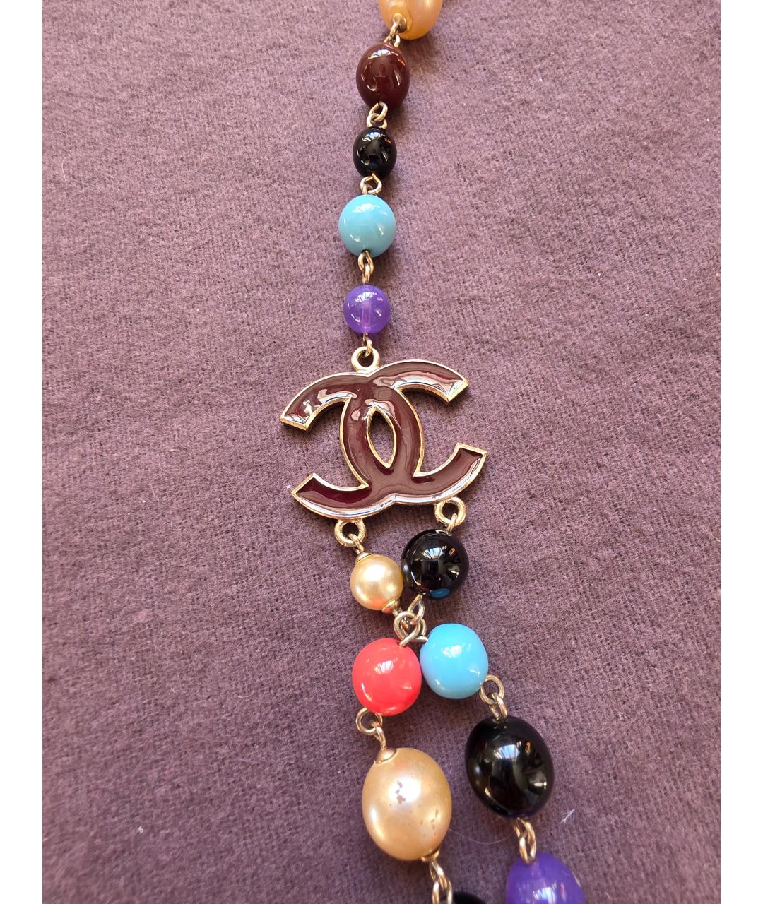 CHANEL Мульти металлическое колье, фото 2