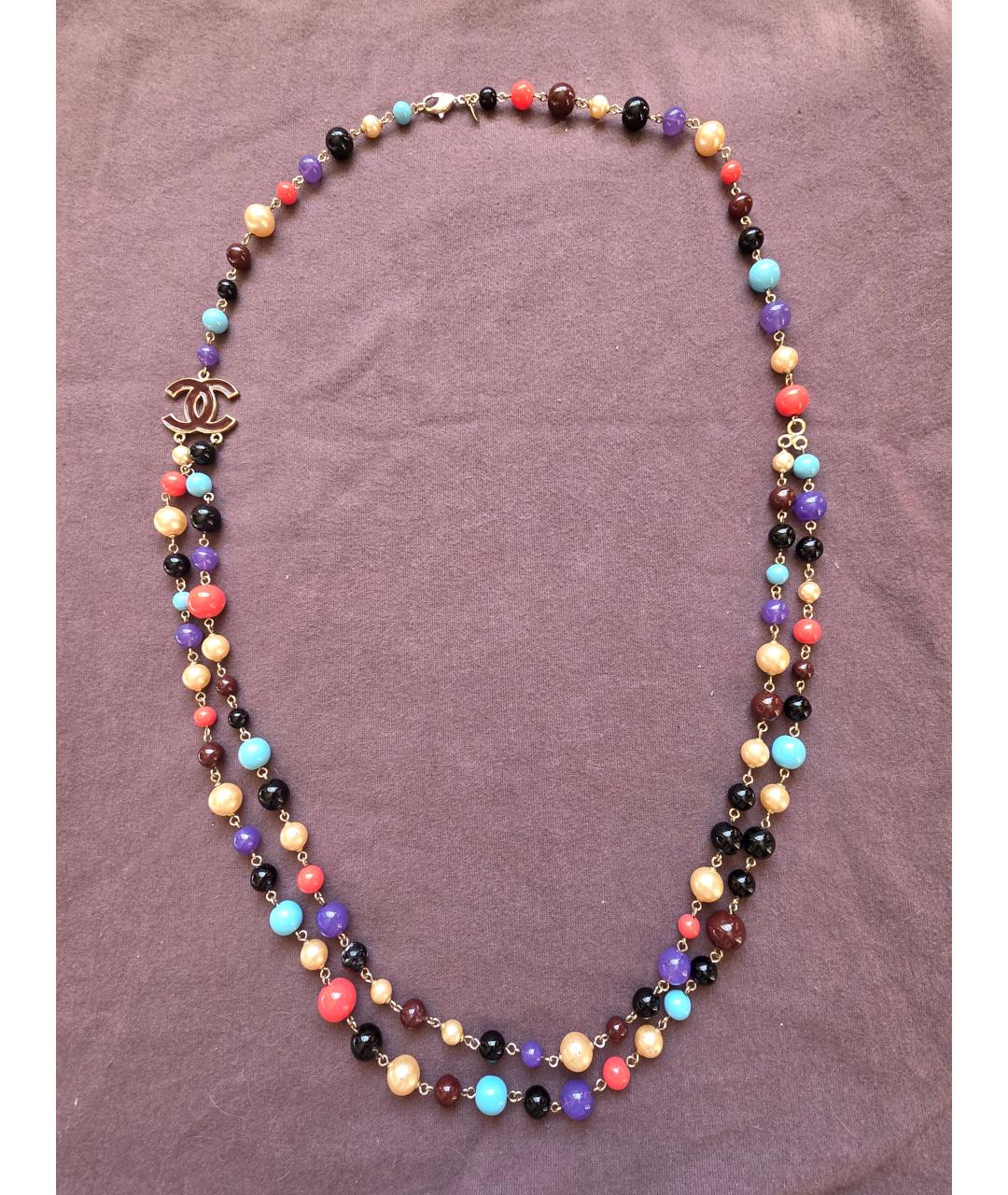 CHANEL Мульти металлическое колье, фото 5