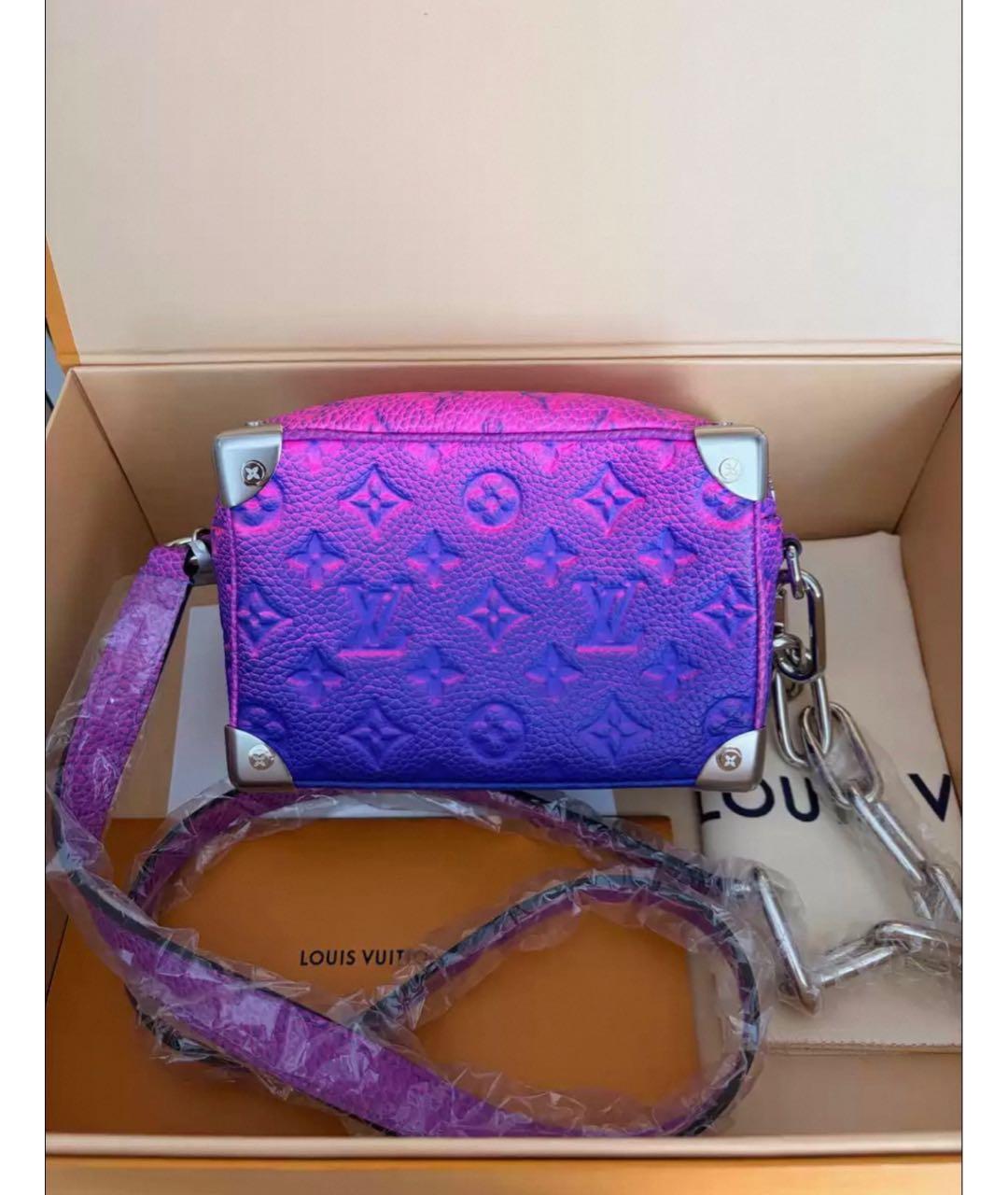 LOUIS VUITTON Фиолетовая сумка через плечо, фото 2