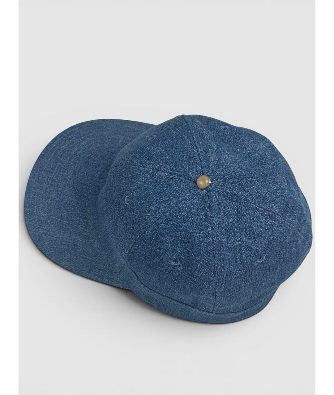 CANALI Синяя хлопковая кепка, фото 3