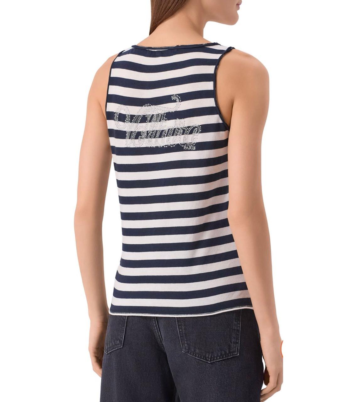 ZADIG & VOLTAIRE Белая хлопковая майка, фото 2